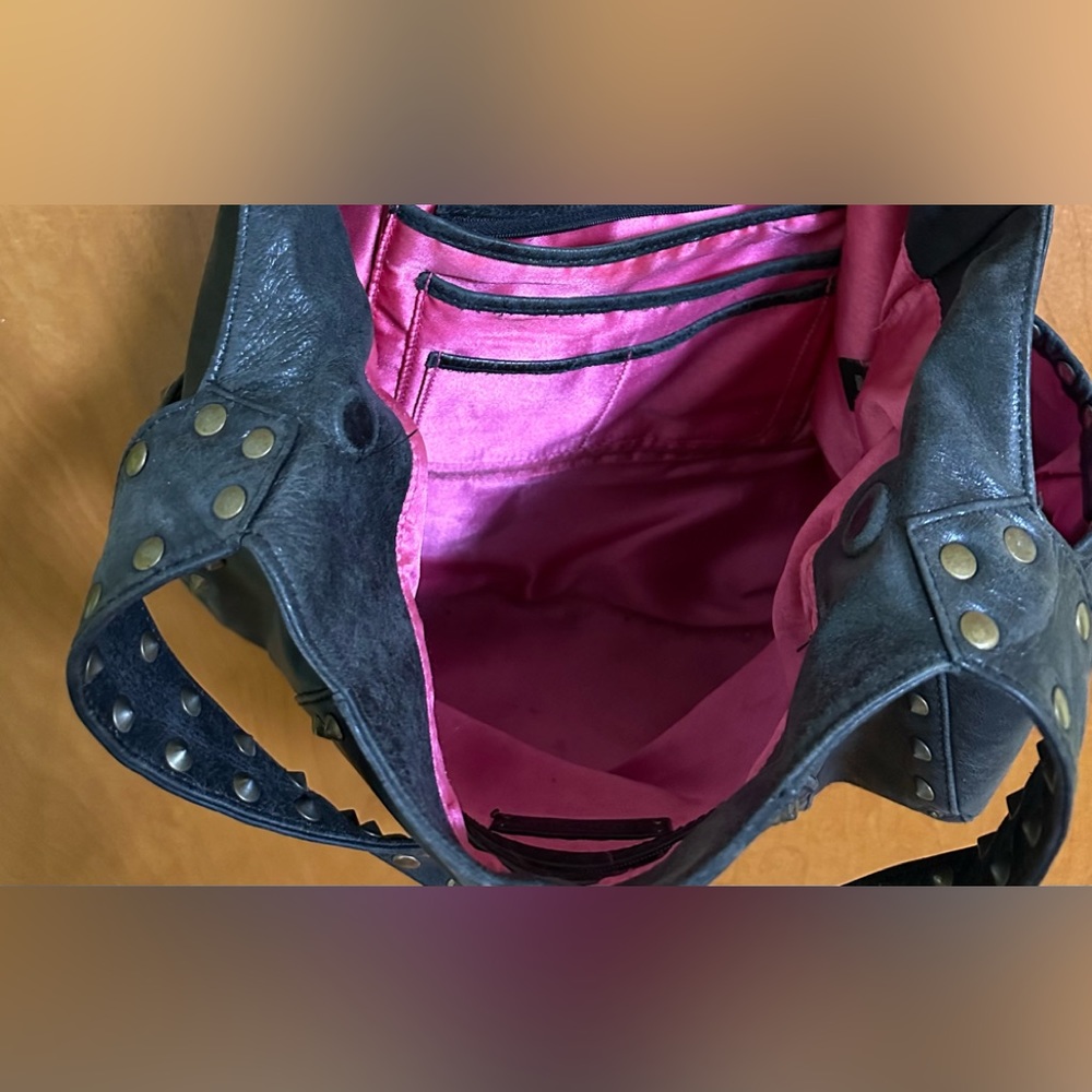 Kate Landry Hobo Style Leather Bag